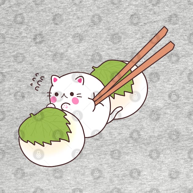 mochi cat by miriart